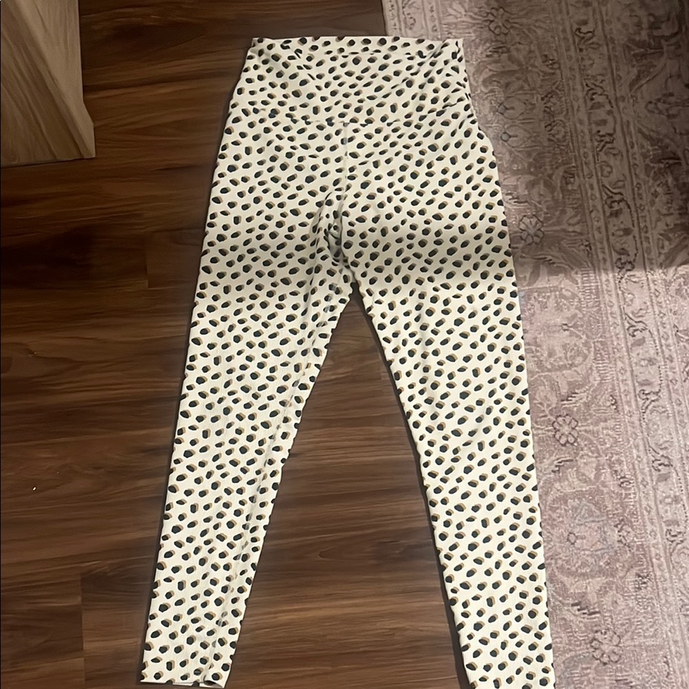 Beach Riot Leopard Print Leggings -Size L